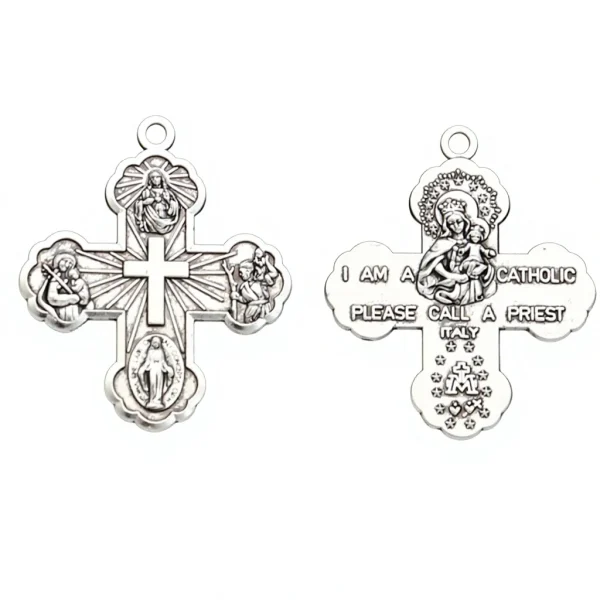 Retro Electroplated Metal Enamel Jewelry Pendant Pendant Accessories Rosary Five-in-one Necklace