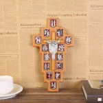 Jesus Cross Pendant Wall Hanging Living Room Home Decor Ornament - Image 4