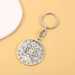 Religious Jewelry Catholic St. Benedict's Keychain Pendant Zinc Alloy Large St. Benedict's Jewelry Wholesale - Image 4