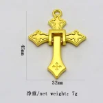 Personalized Creative Necklace Pendant Car Bag Keychain Cross Ornament Pendant - Image 4