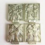 Mecrt Zinc Alloy Relief 14 Accessories Wall Hanging Standing Dual-purpose Decoration Medal - Image 5