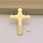 Christian Themed Cross Pendant Church Gift Metal Key Chain Bag Accessories Hanging Accessories Car Key Chain Pendant - Image 5