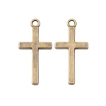 Mini Cross Pendant Pendant, Retro Zinc Alloy Accessories DIY Jewelry Accessories Wholesale Charms for Jewelry Making Collection - Image 2