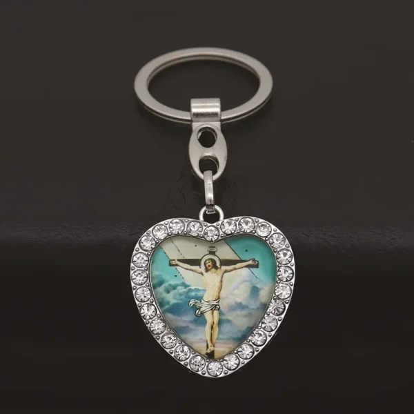 Wholesale and Retail Car Bag Metal Keychain Men’s and Women’s Picture Frame Keychain Jewelry Pendant