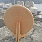 Jesus Crafts Catholic YS Saint Statue Family Plate Ornament Beech Wood Oval Relief Carving Study Class Gift - Image 4
