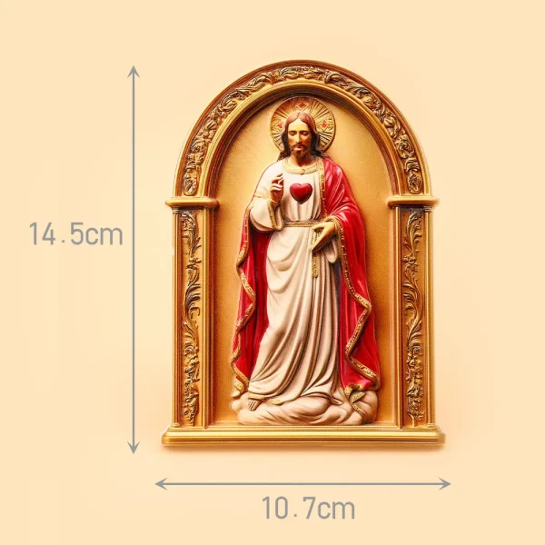 Hot Sale Religion Our Lady of Jesus Church Atmosphere Decoration Plastic Pendant Ornament Home Art Decoration