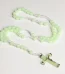 Catholic Rosary Noctilucent Bead Christian Cross Necklace 8mm Glowing Prayer Church Jesus Pendant Jewelry Easter Gifts