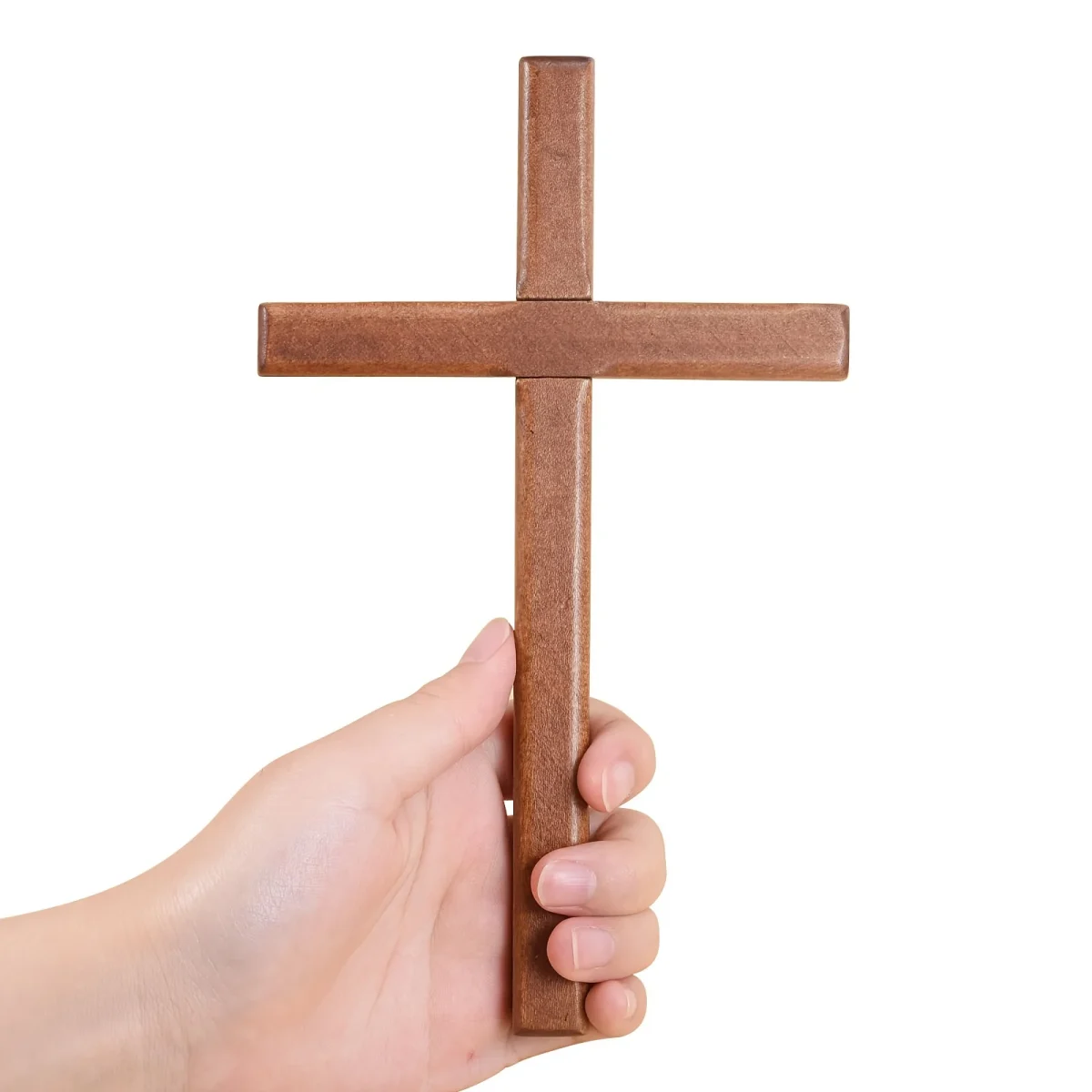 Catholic Vintage Wooden Cross Prayer Pendant Cross Accessories for Christmas for Wall Hanging Religion Gift - Image 6