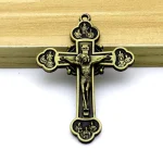 7.5*5cm Church Decoration Catholic Cross Jesus Christ Church Religion Crucifix Wall Cross Pendant