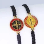 The New Saint Benedict Exorcist Braided Bracelet Casual Daily Wear Woven Bracelet Bracelet - Image 4