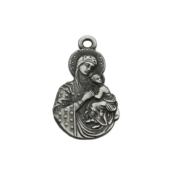 Mecrt Catholic Pendant the Virgin Mary Holding the Baby Jesus Our Lady Jewelry Accessories DIY Wholesale