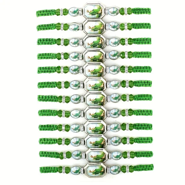 Catholic Bracelet Unisex Ins Niche Popular DIY Hand-Woven Red Rope Bracelets Fashion Bangles