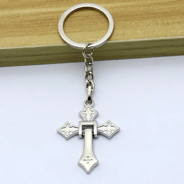 Personalized Creative Necklace Pendant Car Bag Keychain Cross Ornament Pendant