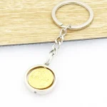 Sell Like Hot Cakes Will Spin Jewelry Necklace Pendant Exquisite Car Bag Key Pendant Gold Alloy Phone Pendant - Image 3
