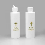 Plastic Cross Easter Flip Cover PE Holy Water Bottle 250ml Baptism Blessing Faith Prayer Eligious Celebration Ritual Crafts - Image 2