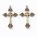 Christian Jewelry Accessories Zinc Alloy Cross Pendant Pendant DIY Jewelry Accessories - Image 2