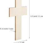 DIY Handmade Blank Wooden Sign with Carving Hanging Ornaments for Children's Painting and Graffiti - Image 4