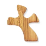 Wooden Decorative Cross Gift Olive Wood Prayer Cross Held in Hand - Image 6