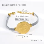 Mecrt Stainless Steel Saint Benedict Bracelet Fashion Titanium Steel Exorcist Catholicism Holy Father Our LadyJewelry Wholesale - Image 5