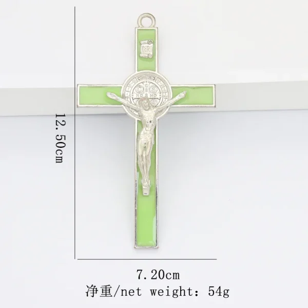 Handheld Creative Metal Jewelry Pendants for Home & Car Wall Decor Color-Preserving Cross-Border Supply Metal Crafts