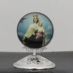 Christian Religion Decoration Alloy Angel Guadalupe Virgin Mary Catholic Jesus Heart Church Statue Home Decoration - Image 6