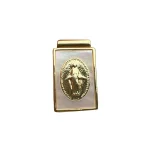 Women's Retro Religious Portrait Pendant 18K Gold DIY Jewelry Accessories Hot-Selling Cross-Border Necklace Pendants for Gift - Image 5