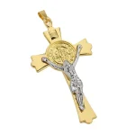 Catholic Creative Retro Alloy Keychain Pendant Retro Jewelry Accessories Jesus Gold and Silver Pendant Accessories Wholesale - Image 2