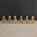 Catholic Holy Water Bottle Glass Alloy Embossed Water Bottle Container Crafts Christmas Gifts Wholesale - Image 6