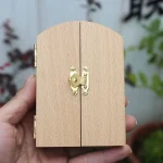 Mecrt Hot Sale Mass Church Liturgical Articles Joseph Holy Family Three Like Beech Flat Three Open Wooden Box Gifts - Image 4
