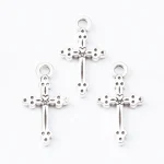Catholic Cross Pendant Jewelry Accessories Jewelry Making Charms 2.1x1.2x0.2cm Fit Charm Fashion Bracelet Necklace Production - Image 3