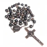Christian Jewelry Necklaces Rosarios Religious Jewelry Faith Gifts Fashion Simple Vintage Cross Pendant Necklace - Image 3
