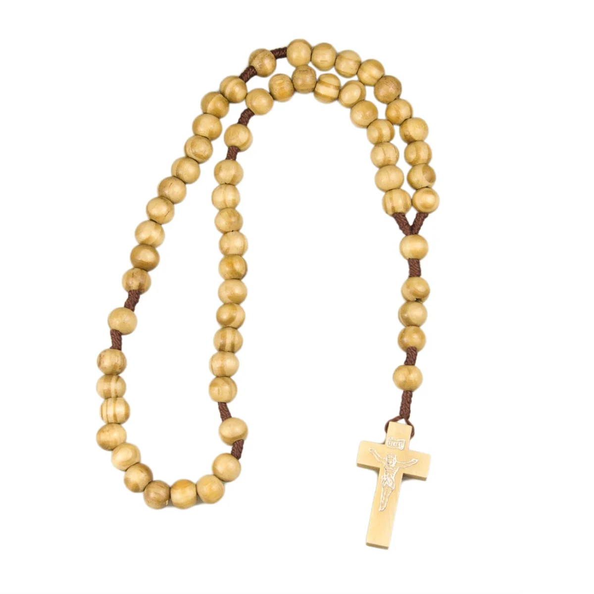 Catholic Sublimation Rosaries Gothic Chaplet Religious Crucifix for Rosary 10mm Pine Beads Order Rosaries From China Wholesale - Image 4