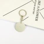 Catholic Virgin Mary Jesus Creative Jewelry Pendant Bag Keychain Zinc Alloy 3.7cm*3.7cm 4g Car Keychains - Image 5