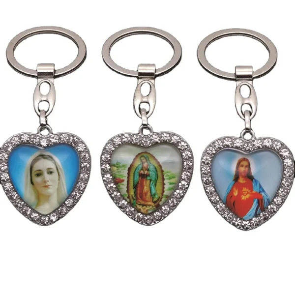 Wholesale and Retail Car Bag Metal Keychain Men’s and Women’s Picture Frame Keychain Jewelry Pendant