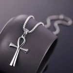 Catholicism Religious Jewelry Gold Plated Stainless Steel Cross Necklace Gold Plated for Gifts - Image 3