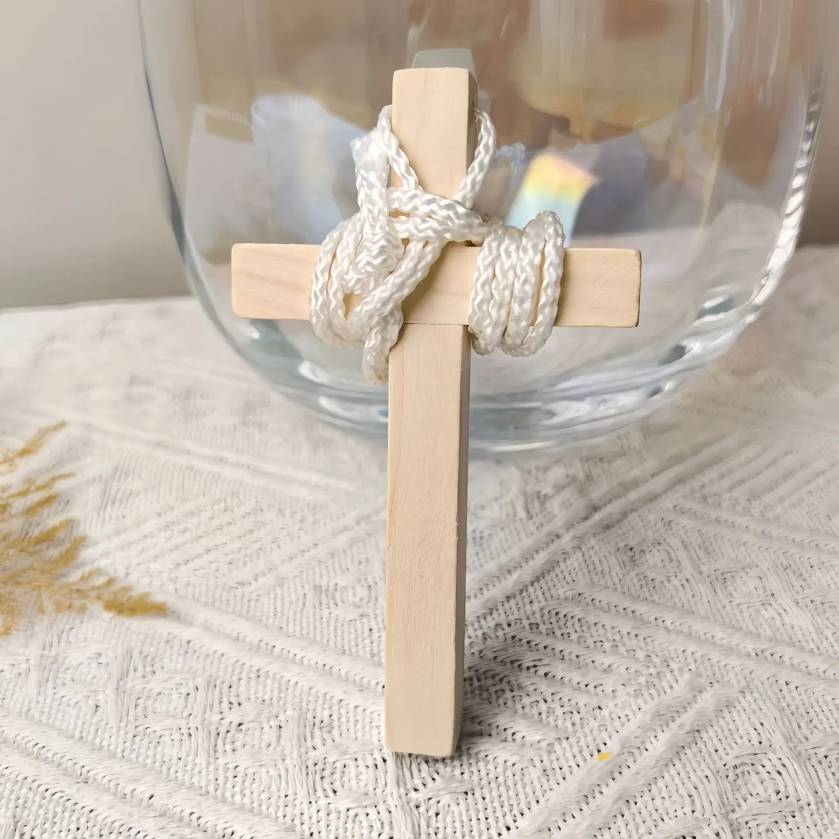 Catholic Wood Cross Crafts Christian Ornaments Solid Wooden Simple Home Office Log WoodCarving Wholesale of Church Prayer Gifts - Image 4