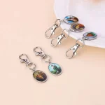 CatholicAlloy Religious Virgin Mary Small Keychain Pendant Metal Coin Holder Keychain - Image 2