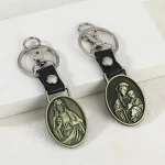 Religious Jewelry Wholesale Pu Car Pendants Keychains Russian Orthodox Church Supplies Metal Jewelry Pendants - Image 4
