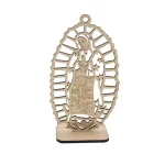 21cm Custom Religious Christian Guadalupe Laser Wooden Statue Crafts Gifts - Image 3