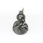 Mecrt Catholic Pendant the Virgin Mary Holding the Baby Jesus Our Lady Jewelry Accessories DIY Wholesale - Image 6