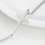 Stainless Steel Bracelets Bangles Fine Jewelry Catholic Religious Silvery Smart Bracelets Women Stainless Steel Bracelet Charm - Image 4