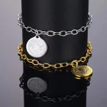 Stainless Steel Religious Catholic Priest Bracelets with St. Benedict Pendant Exorcist Cross Alloy Jewelry for Gift - Image 2