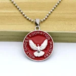 Fashion Alloy Enamel Colorful Peace Dove Charms Pendants for Jewelry Making Charms DIY Accessories - Image 3