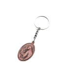 Saint Christopher Key Holder St. Anthony Silver Metal Keyring Protection Traveller Gift Catholic Keychain Religious - Image 6