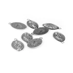 Mecrt Catholic Vintage Virgin Mary Pendant Our Lady Zinc Alloy Rack Plating Holy Mother Jewelry Accessories Wholesale - Image 4