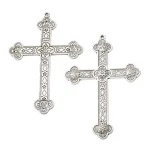 Retro Pattern Christian Jesus Cross Pendant Necklace for Men Women's Prayer Faith Amulet Jewelry Accessories Creative Gift - Image 3