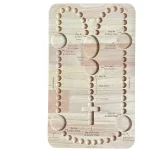 Wooden Rosary Board Children's Fun Toys Early Enlightenment Education Holy Father Holy Mother Catholic Church Gift - Image 5
