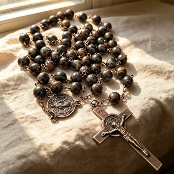 Christian Jewelry Necklaces Rosarios Religious Jewelry Faith Gifts Fashion Simple Vintage Cross Pendant Necklace