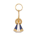 Metal Keychain Our Lady of Aparecida N. SRA APARECIDA Catholic Gift Accessories Wholesale