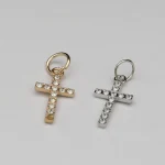 Wholesale Zinc Alloy Rhinestone Pendant Charm Necklace DIY Jewelry Accessories Unisex
